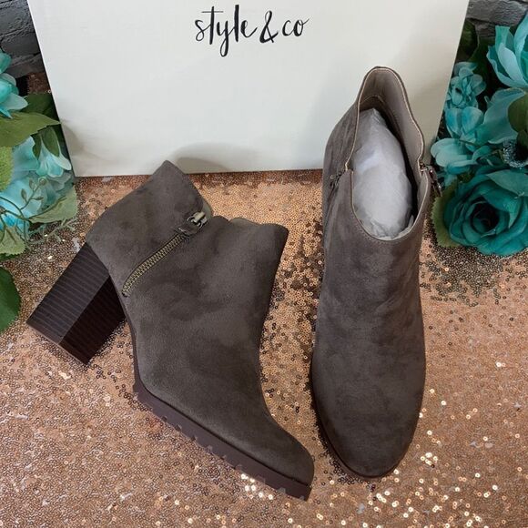 Style & Co Idee Booties 9.5M - Picture 1 of 5